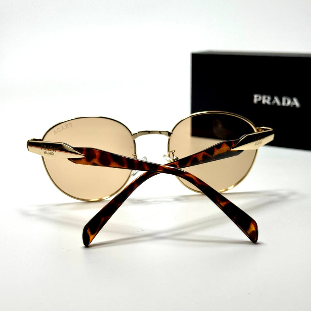 Prada Milano Round – Black Brown