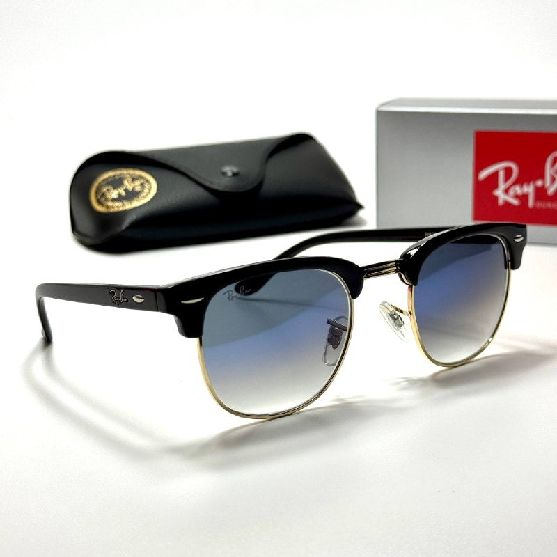 Ray-Ban Clubmaster RB3016 – Blue Gradient