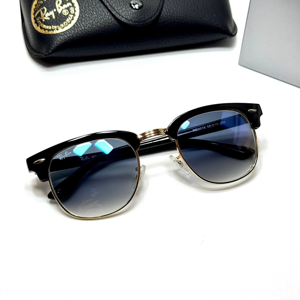 Ray-Ban Clubmaster RB3016 – Blue Gradient