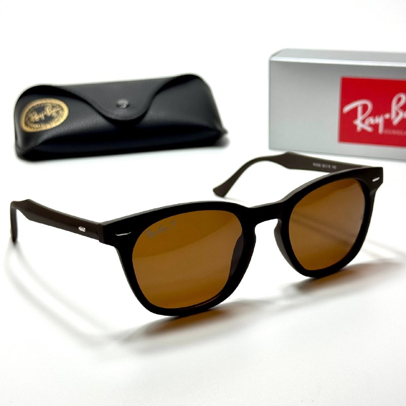 Ray-Ban Round Wayfarer RB4451 – black Brown