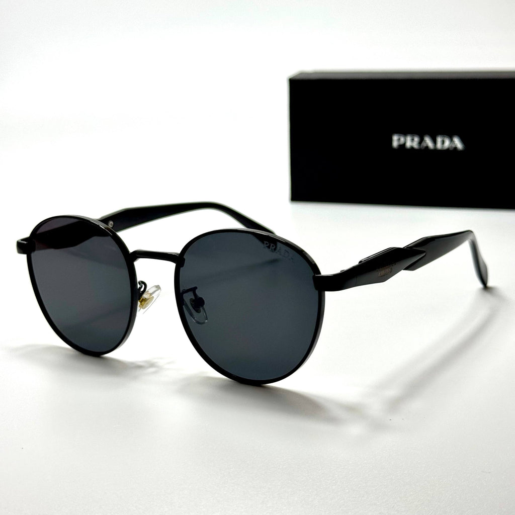 Prada Milano Round - Full Black