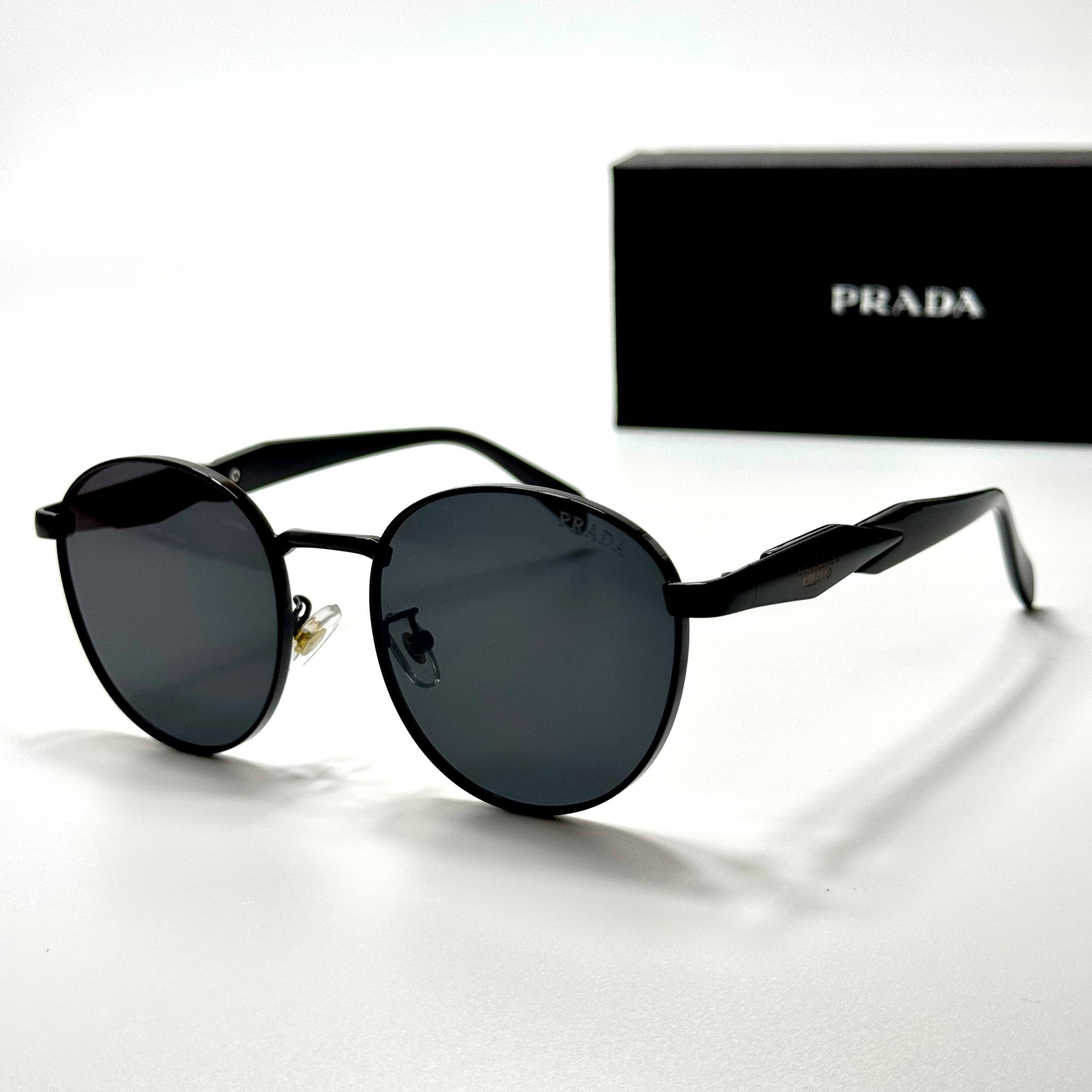 Prada Milano Round - Full Black