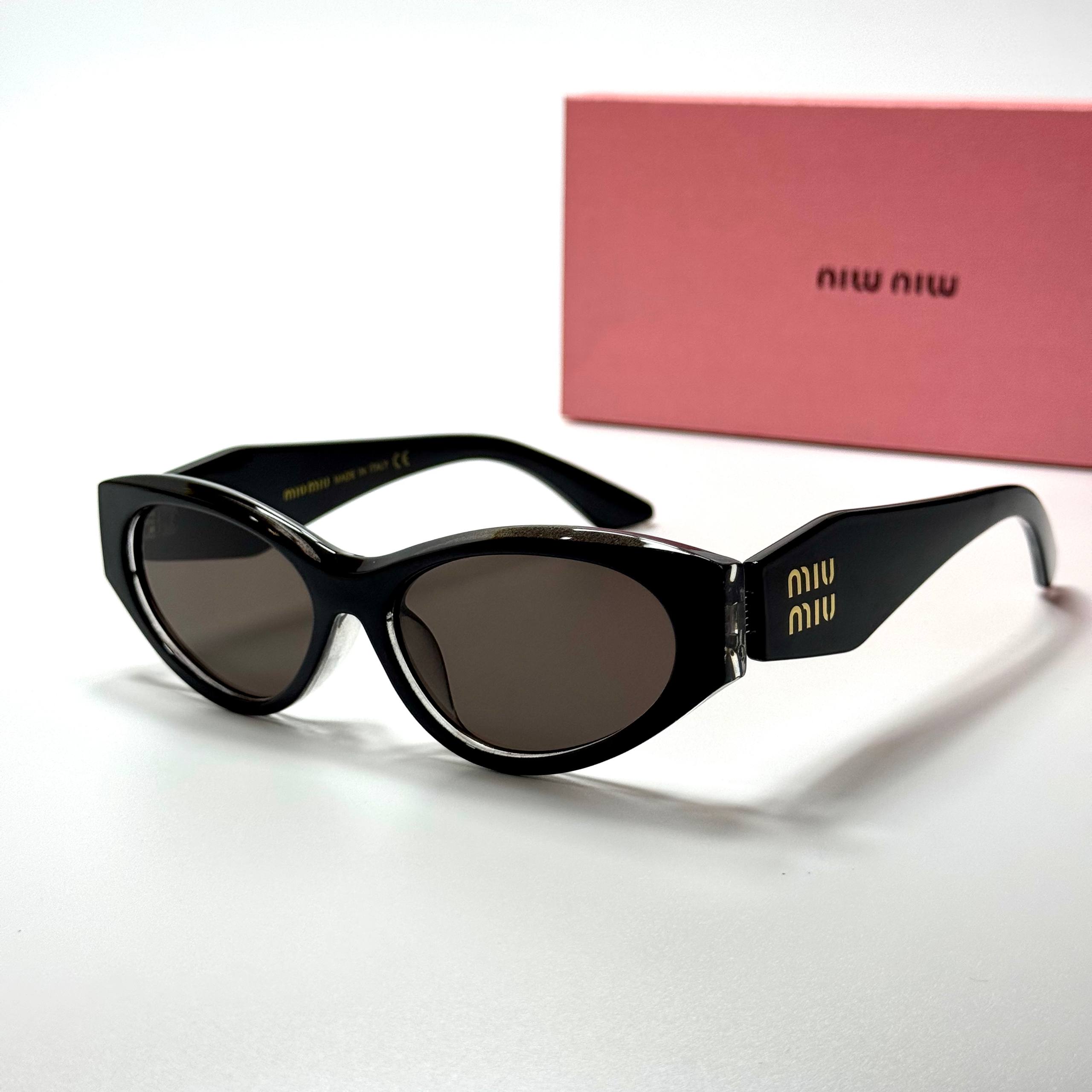Miu Miu Cateye MU11ZS – Black Brown