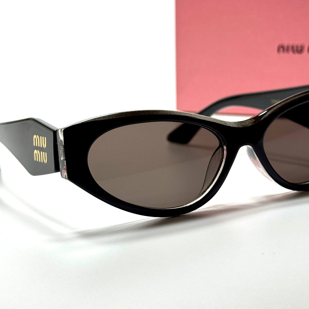 Miu Miu Cateye MU11ZS – Black Brown