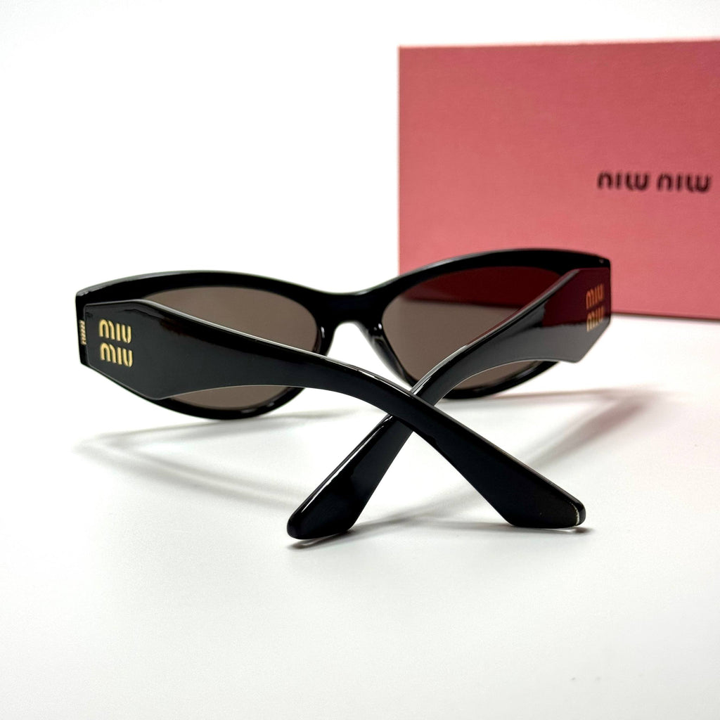 Miu Miu Cateye MU11ZS – Black Brown