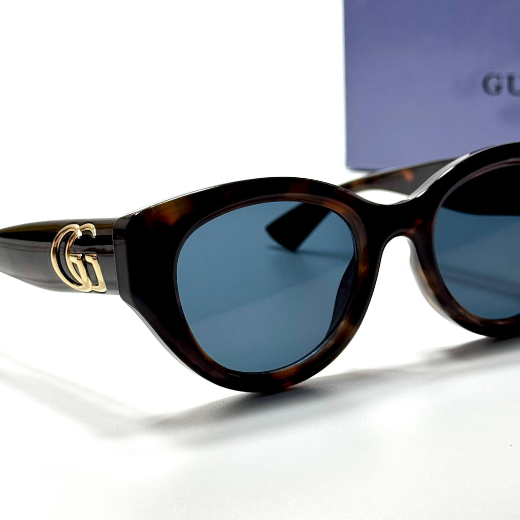 Gucci Cat-Eye GG1421S – Tortoise Blue