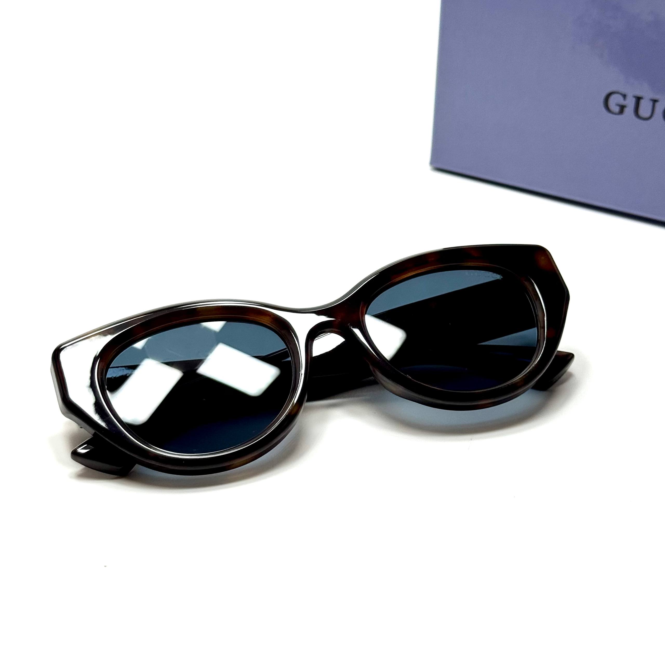 Gucci Cat-Eye GG1421S – Tortoise Blue