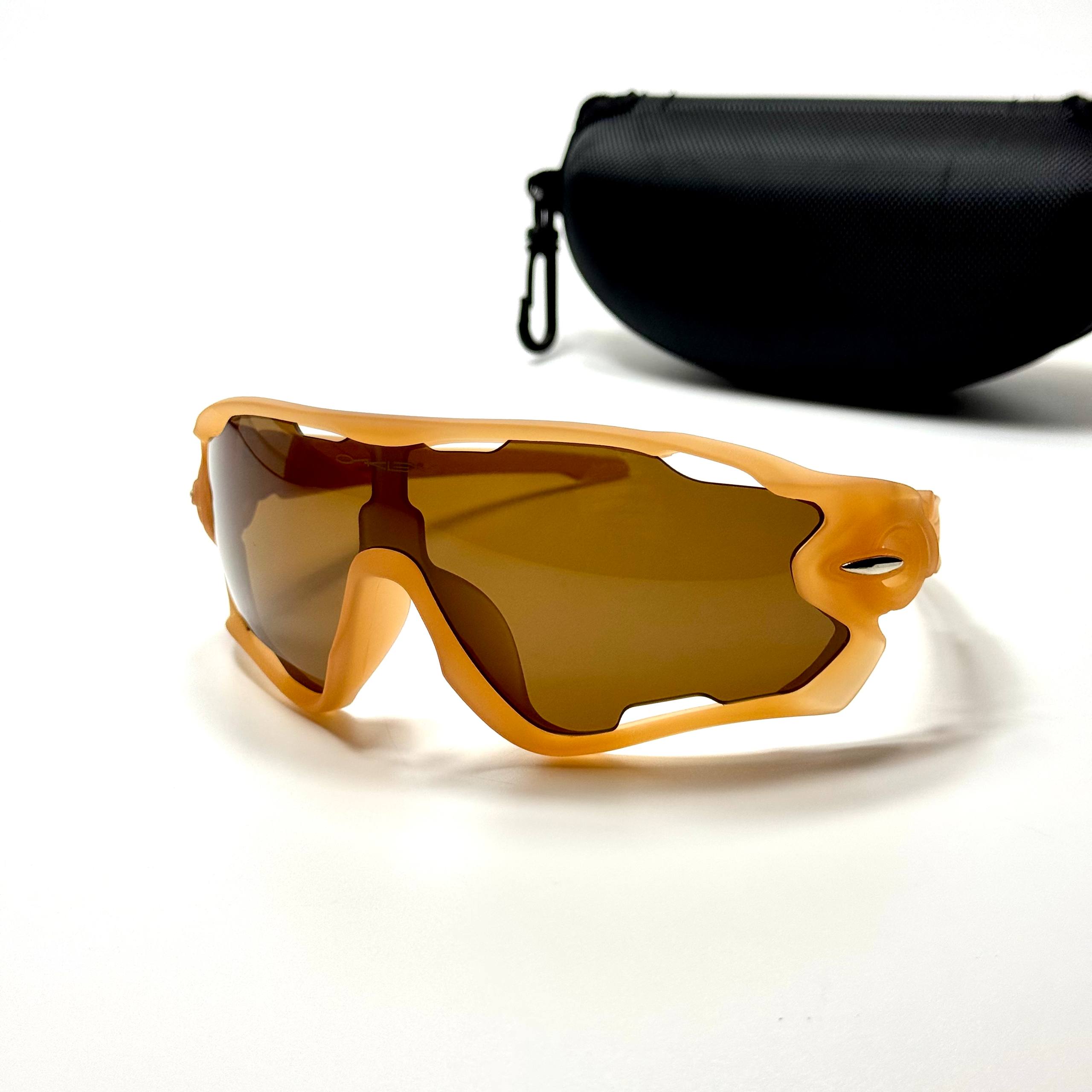 Oakley Jawbreaker – Orange Brown