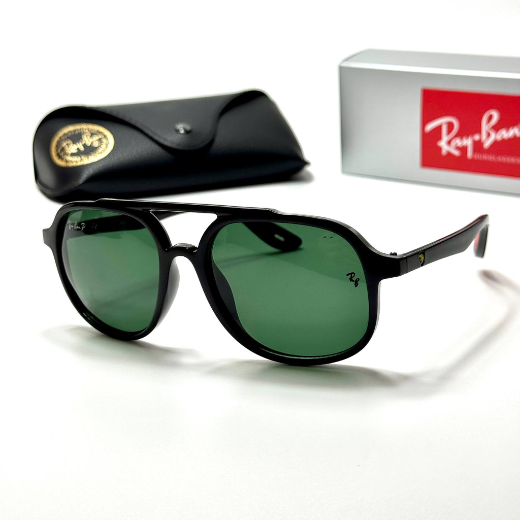 Ray-Ban Ferrari Aviator RB4284M – Black Green