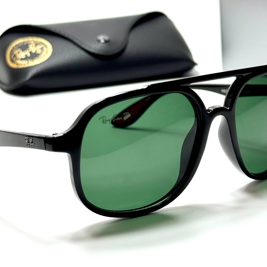 Ray-Ban Ferrari Aviator RB4284M – Black Green