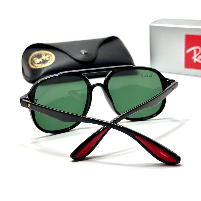 Ray-Ban Ferrari Aviator RB4284M – Black Green
