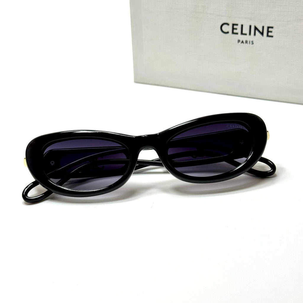 Celine Oval CL40276U – Black Purple Gradient