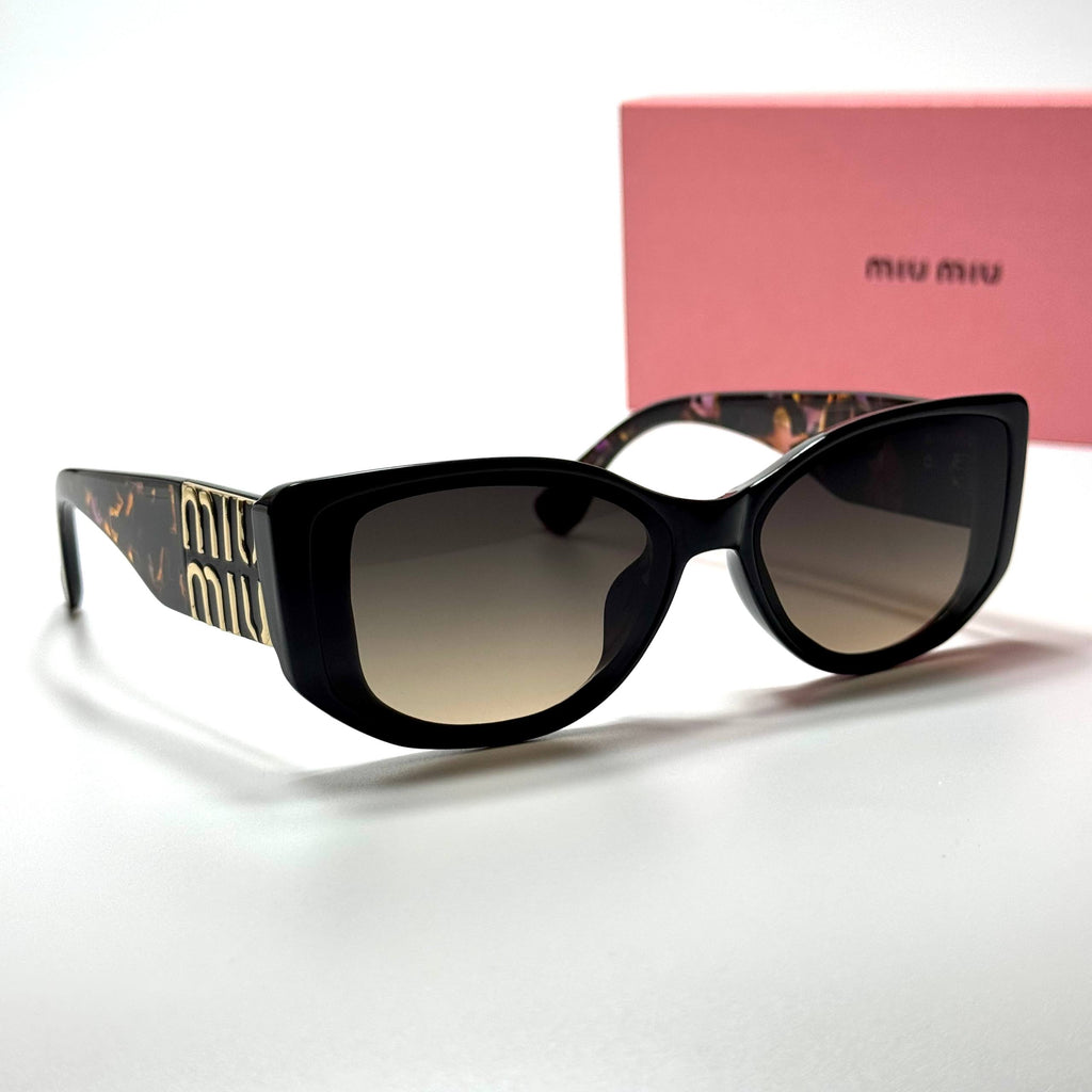 Miu Miu MU11ZS – Black Brown Gradient