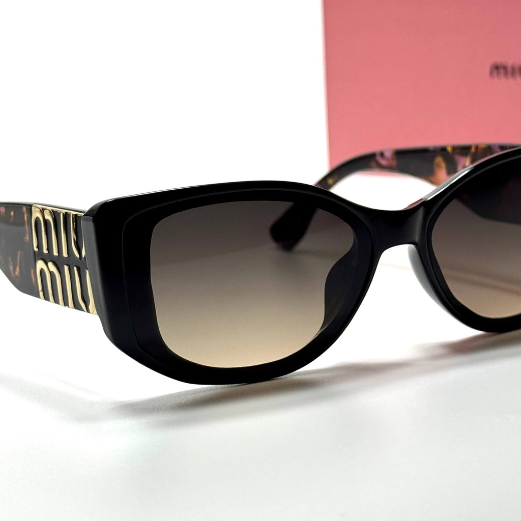 Miu Miu MU11ZS – Black Brown Gradient