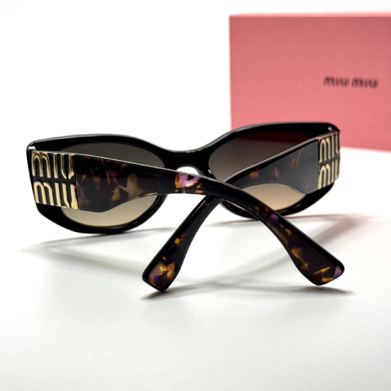 Miu Miu MU11ZS – Black Brown Gradient