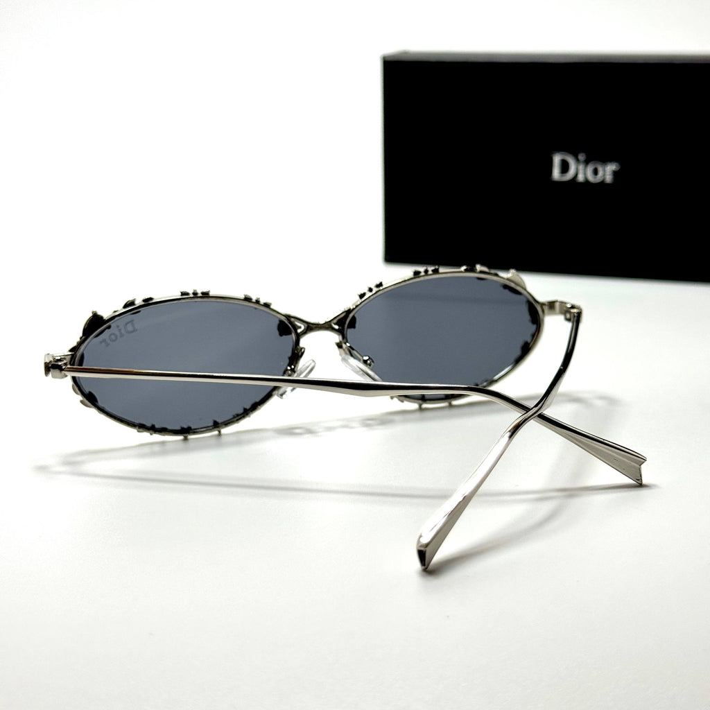 Dior Oval CD4012 – Silver Black