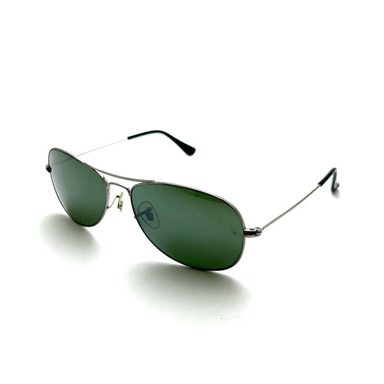 Ray-Ban RB3025 Aviator – Silver Green
