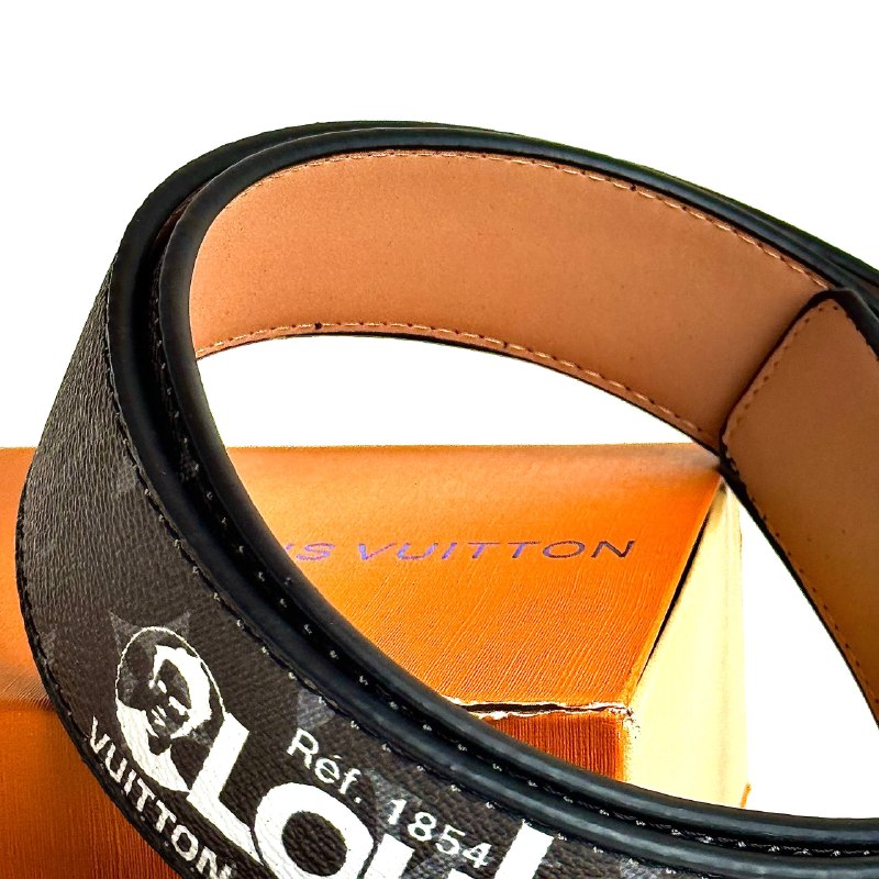 LV Initiales Belt – Gold Eclipse