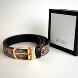 Gucci x Disney Mickey Mouse Belt – Beige / Gold