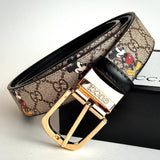 Gucci x Disney Mickey Mouse Belt – Beige / Gold