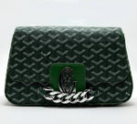 Goyard Chain Bag – Green