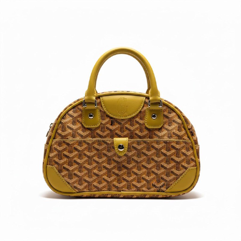 Goyard Bowling Bag – Tan Yellow