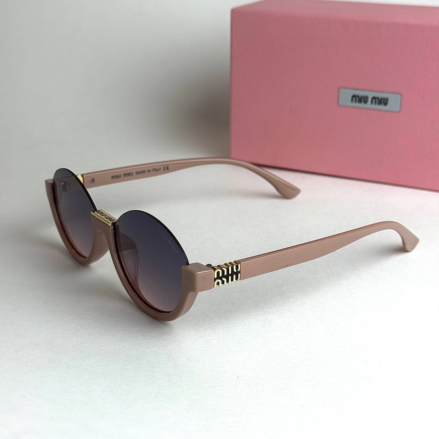 Miu Miu SMU11W – Blush Pink Grey Gradient