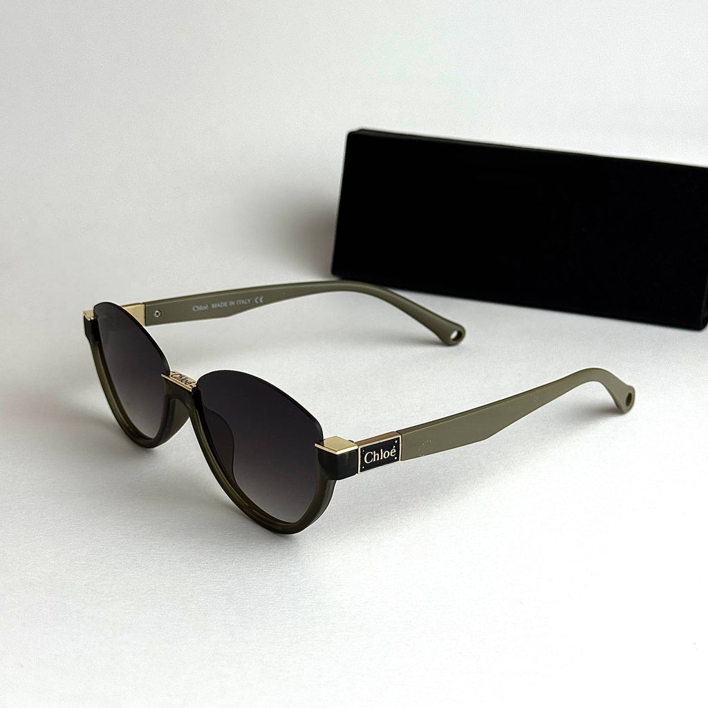 Chloe CH0235S – Olive Grey Gradient
