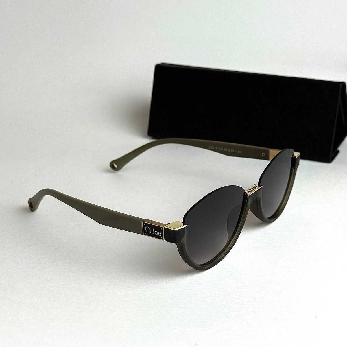 Chloe CH0235S – Olive Grey Gradient