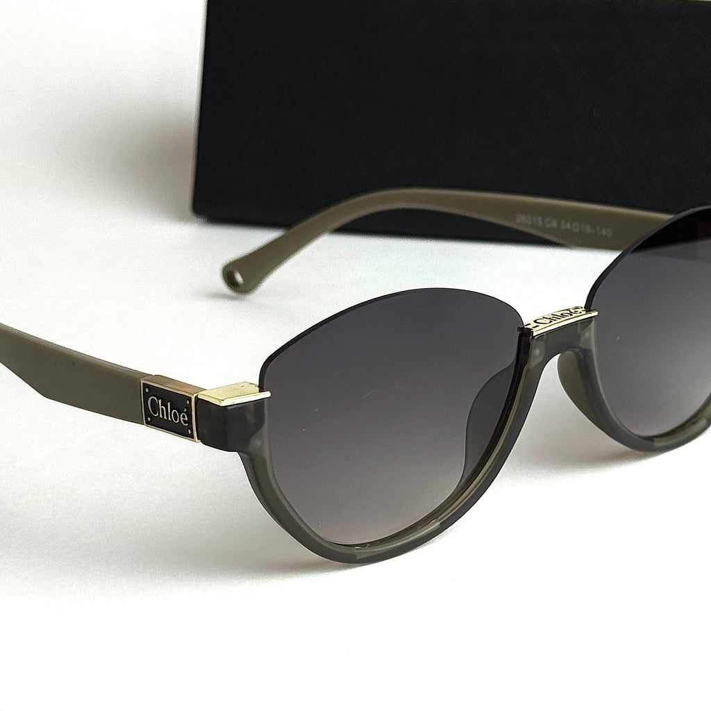 Chloe CH0235S – Olive Grey Gradient