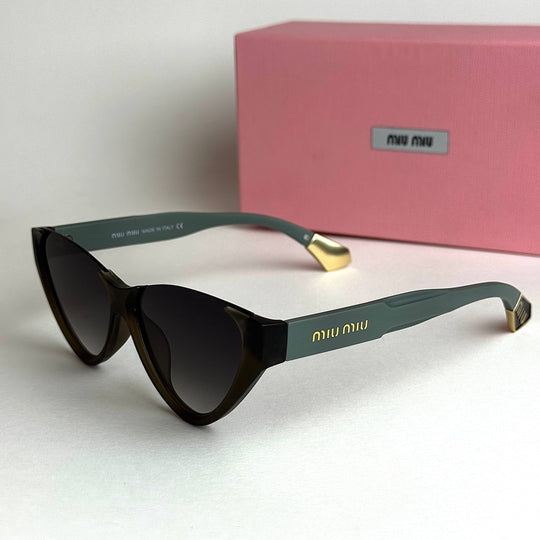 Miu Miu SMUQ9 –  Olive Green Black Gradient