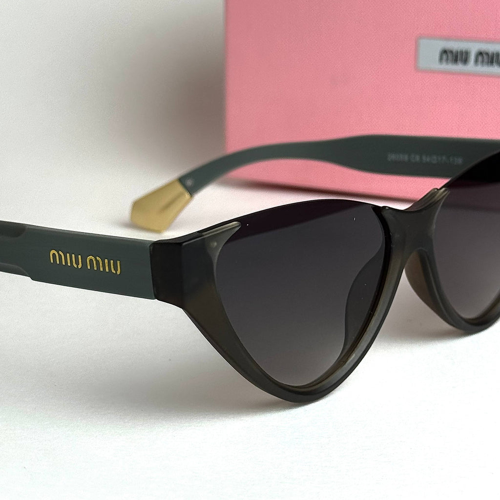 Miu Miu SMUQ9 –  Olive Green Black Gradient