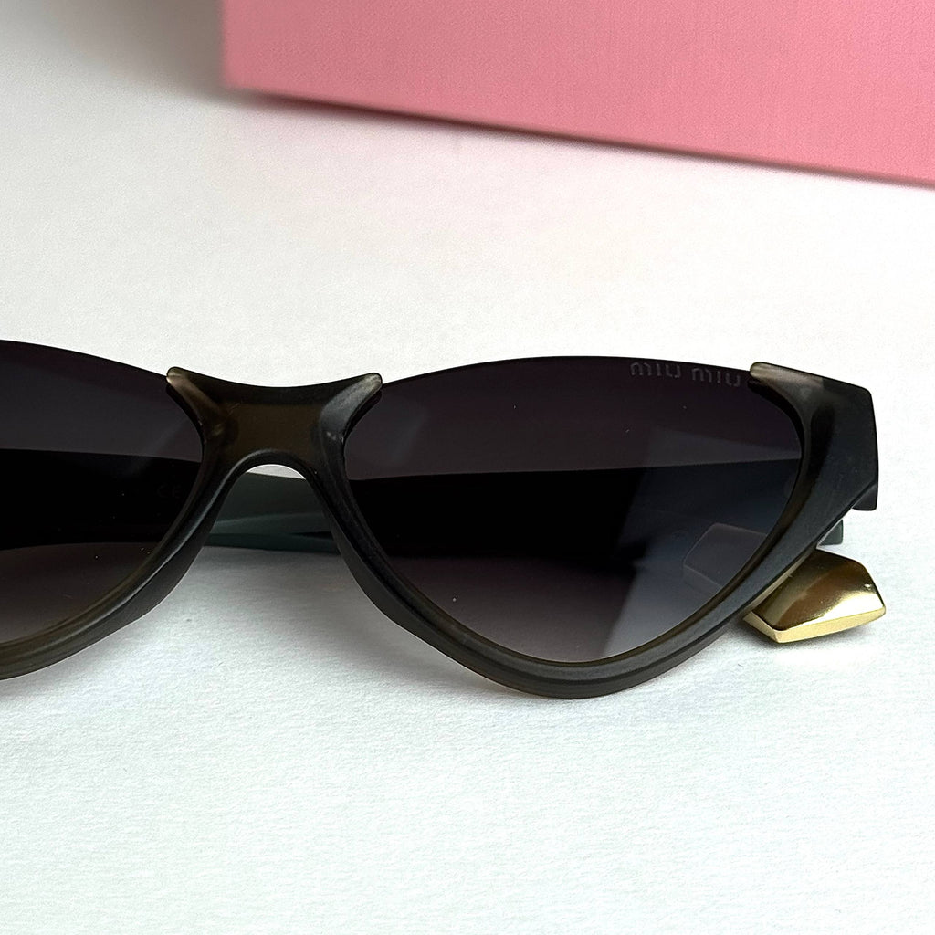 Miu Miu SMUQ9 –  Olive Green Black Gradient