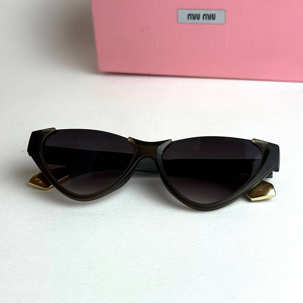 Miu Miu SMUQ9 –  Olive Green Black Gradient