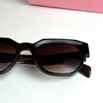 Miu Miu Cat-Eye – Brown Gradient