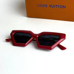 LV Chain Link – Red Gold Black