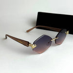 Cartier Rimless Prestige – Purple Gold Gradient