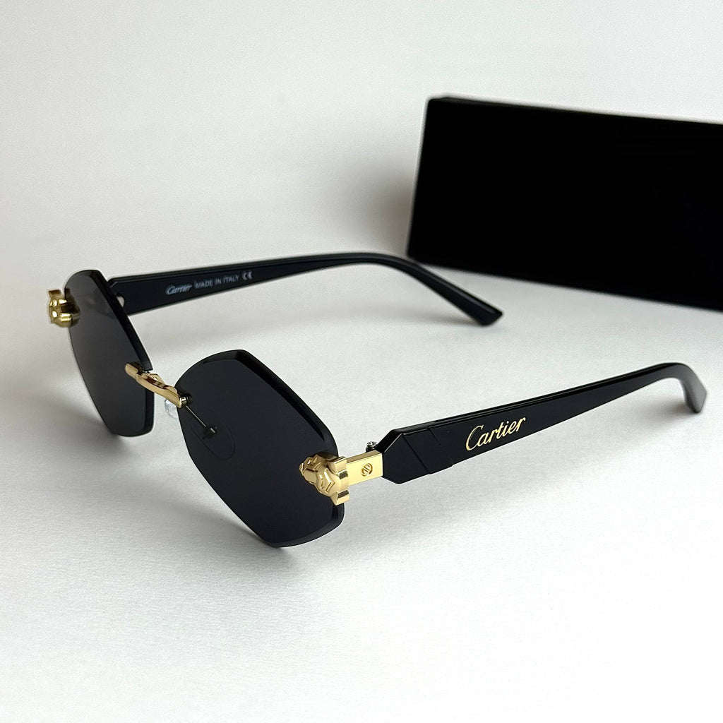 Cartier Rimless Prestige – Gold Black