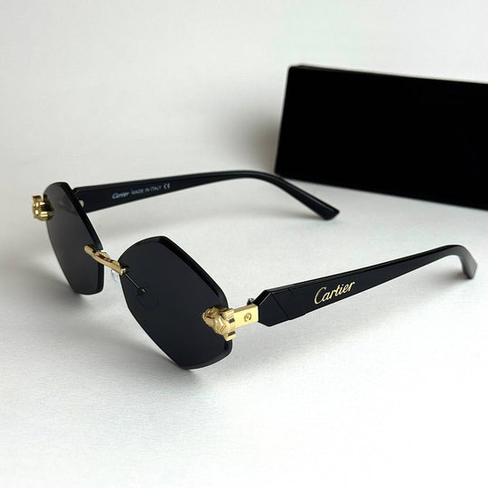 Cartier Rimless Prestige – Gold Black