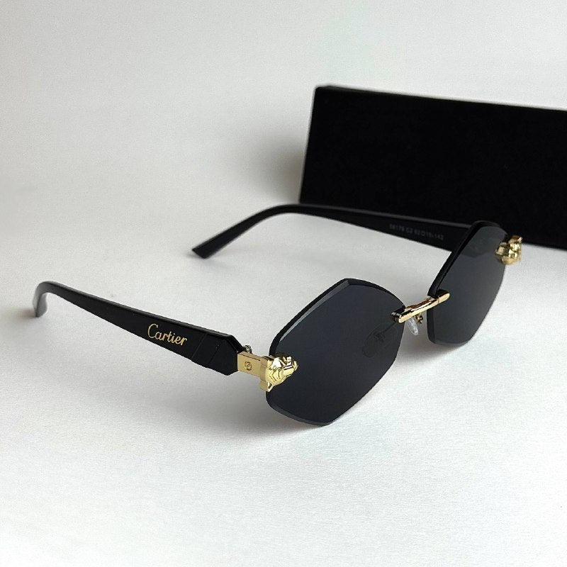 Cartier Rimless Prestige – Gold Black