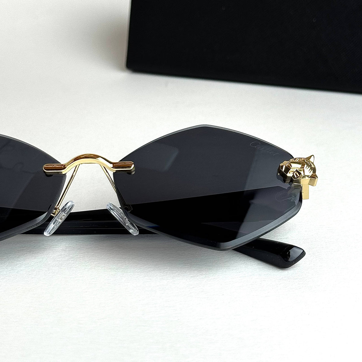 Cartier Rimless Prestige – Gold Black