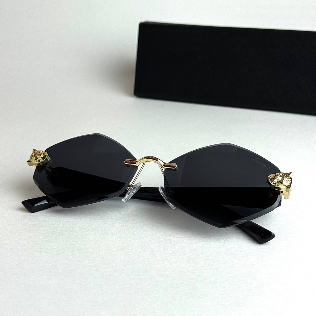 Cartier Rimless Prestige – Gold Black