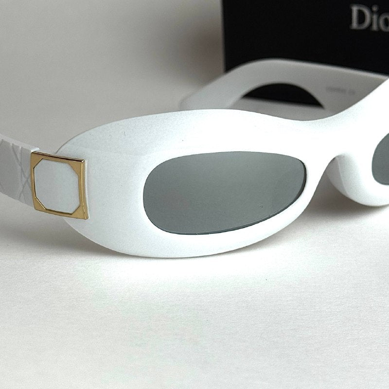 Dior Oblique Shield – White Mirror