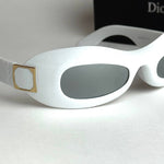 Dior Oblique Shield – White Mirror