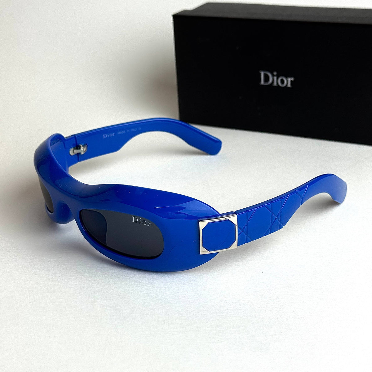 Dior Oblique Shield – Blue