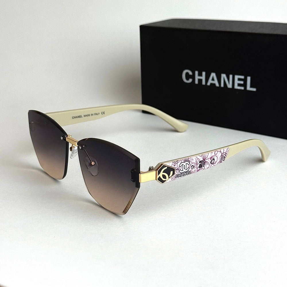 Chanel CC Sketch Cat-Eye – Beige Rose