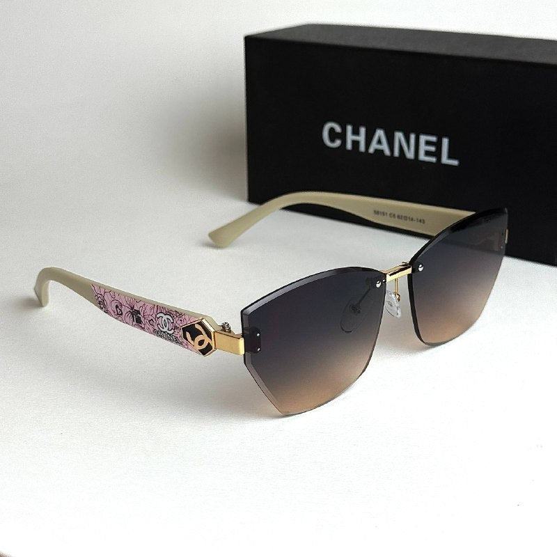 Chanel CC Sketch Cat-Eye – Beige Rose
