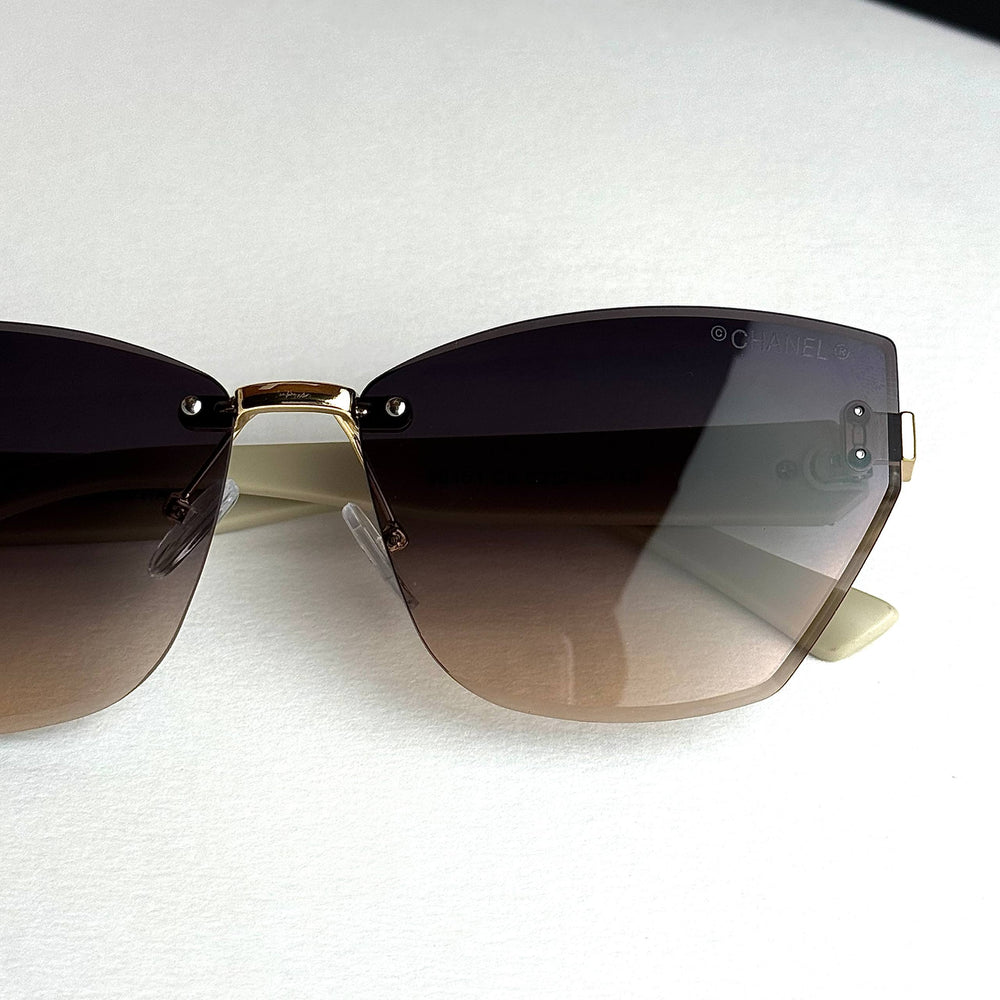 Chanel CC Sketch Cat-Eye – Beige Rose