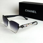 Chanel CC Sketch Cat-Eye – Black Violet Gradient