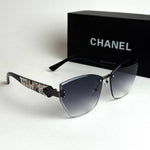 Chanel CC Sketch Cat-Eye – Black Violet Gradient